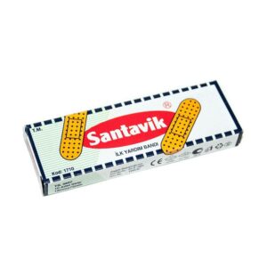 Пластир першої допомоги Santavik 19х72 мм №10 тканинний